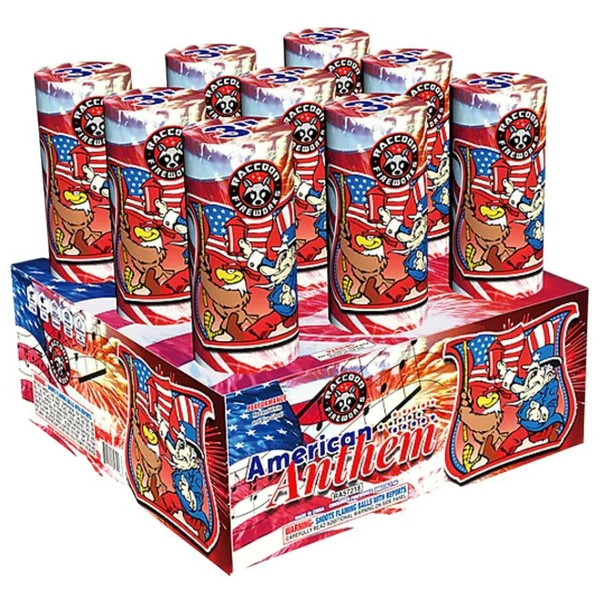 Tarta aérea American Anthem 9 disparos XL