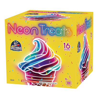 Neon Treats 16-Shot XL Aerial Cake