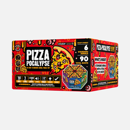 Pizza-Pocalypse™ 90 Disparos Estándar de Sets de Finales Aéreos®