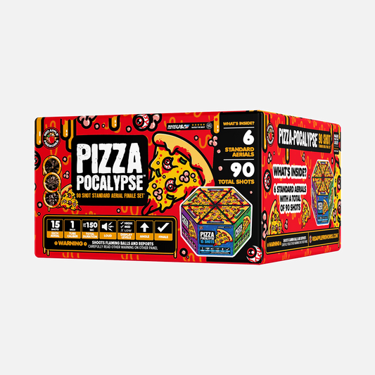 Pizza-Pocalypse™ 90 Disparos Estándar de Sets de Finales Aéreos®
