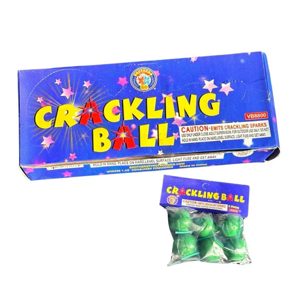 Crackling Ball (6-Pack) Loud Cracker Salute | Case Pack™ 192/1