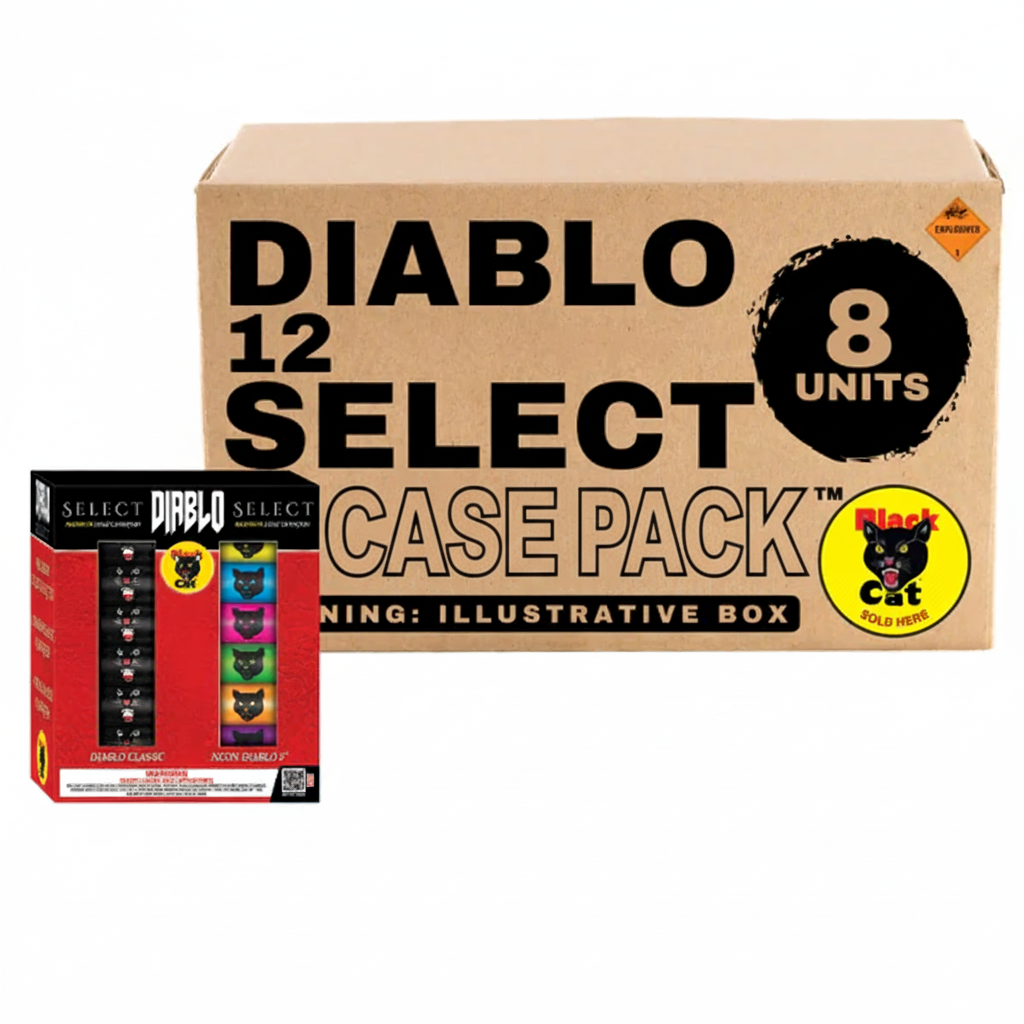 Diablo 12-Shot Canister Shells | Case Pack™ 8/1