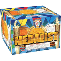 Torta aérea Medalist 30 disparos XL | Paquete de caja 4/1