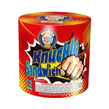 Knuckle Sandwich 12-Shot Standard Aerial Cake | Case Pack™ 8/1