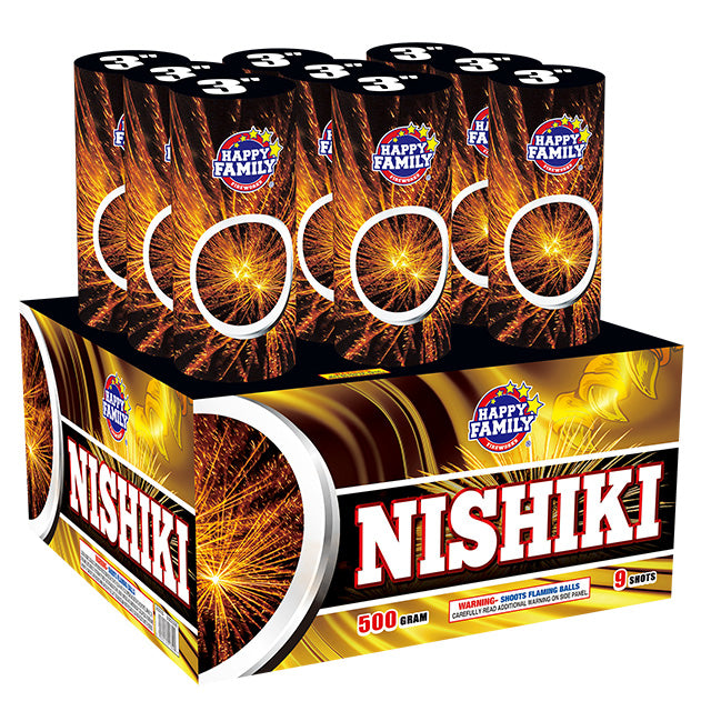 Tarta aérea Nishiki 9 disparos XL