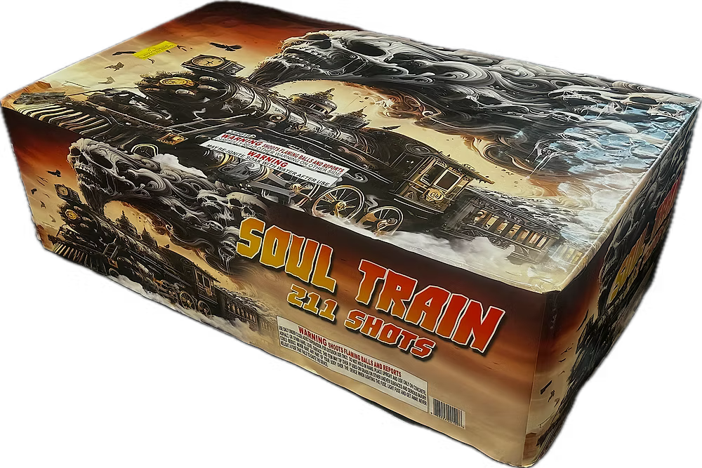 Soul Train 211-Shot XXL Aerial Cake
