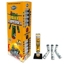 Killer Torpedoes 24-Shot 7 in. Canister Shells