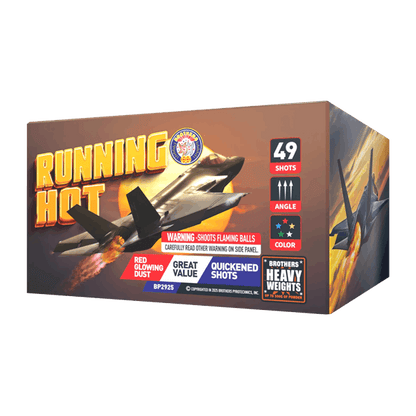 Running Hot 49-Shot XL Aerial Cake