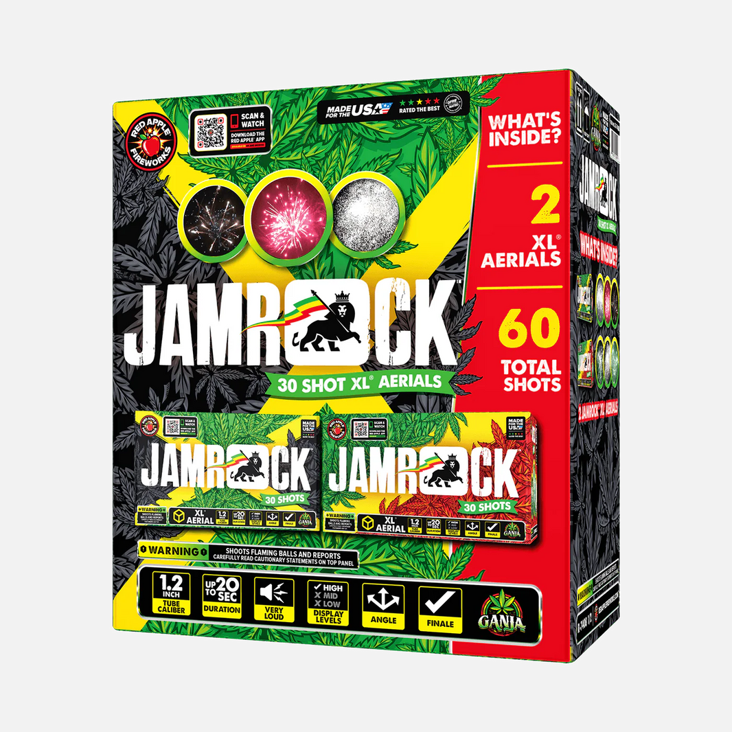 Jamrock™ 30-Shots XL® Aerials