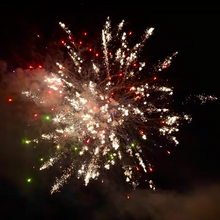 Blue Tail to Sizzle Spider w/Multi Stars Pistil 49-Shot Pro-Line Cake