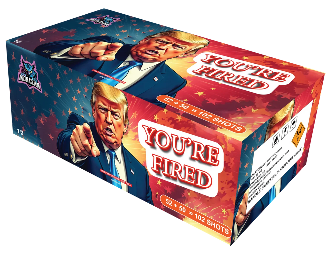 You're Fired 102-Shot Pro-Line Compound Cake