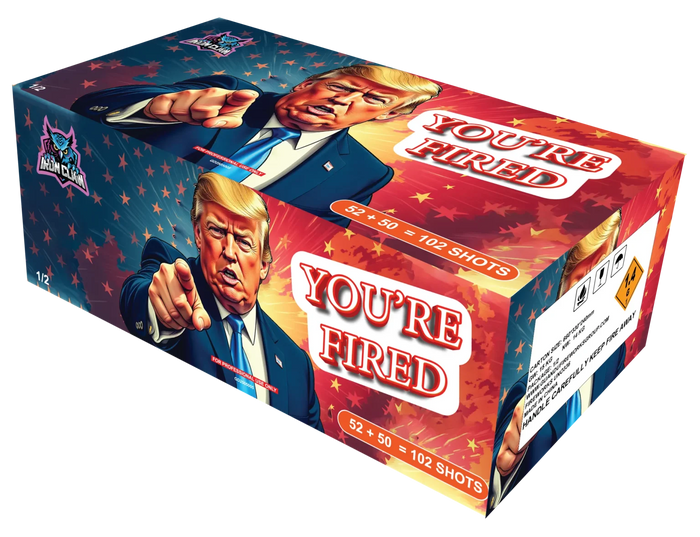 You're Fired 102-Shot Pro-Line Compound Cake
