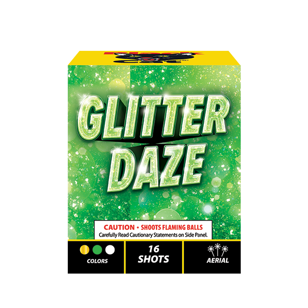 Glitter Daze 16-Shot Standard Aerial Cake