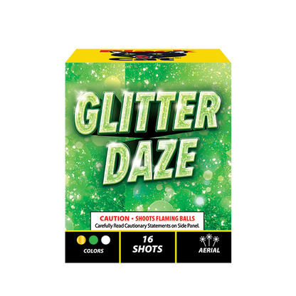Glitter Daze 16-Shot Standard Aerial Cake