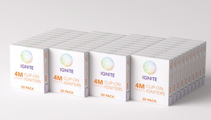 IGNITE 4M (13.4 Ft) Clip-on Igniters (20-Pack)