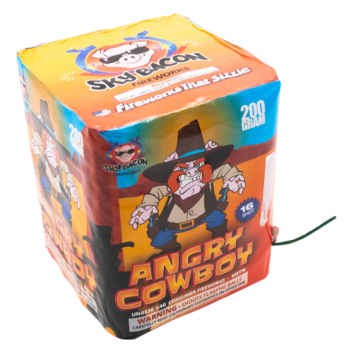 Angry Cowboy 16-Shot Standard Aerial Cake