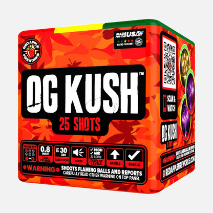 OG Kush 150-Shot Standard Aerial Finale Set