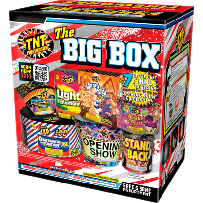 El surtido de cajas grandes