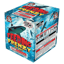 Feeding Frenzy 25-Shot Standard Aerial Cake