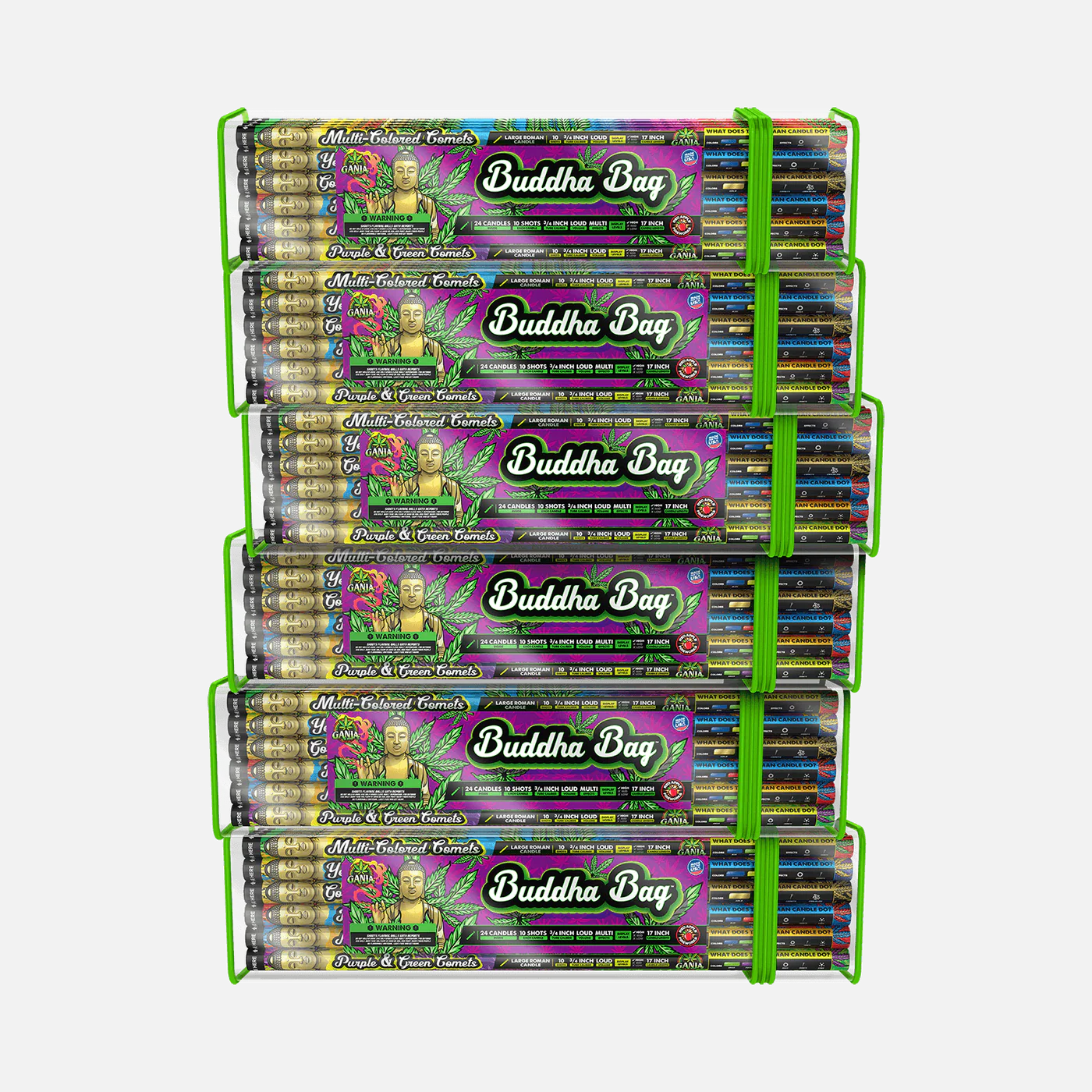 Buddha Bag 240-Shot Roman Candle Pack