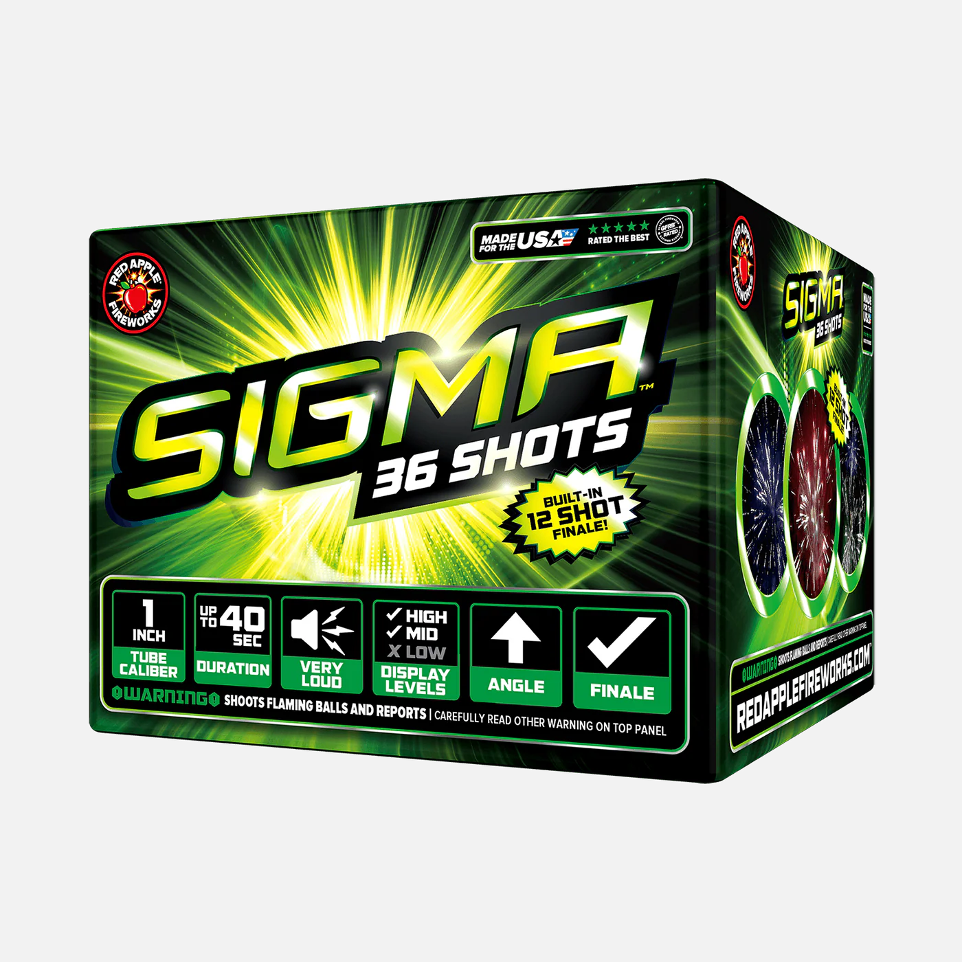 Sigma 36-Shot XL Aerial Cake