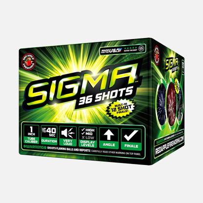 Sigma 36-Shot XL Aerial Cake