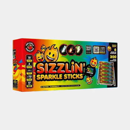 Sizzlin' Sparkle Sticks™ Bengales de fusión