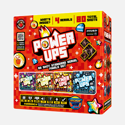 Power-Ups™ Juego de Final Aéreo Estándar de 80 Disparos®