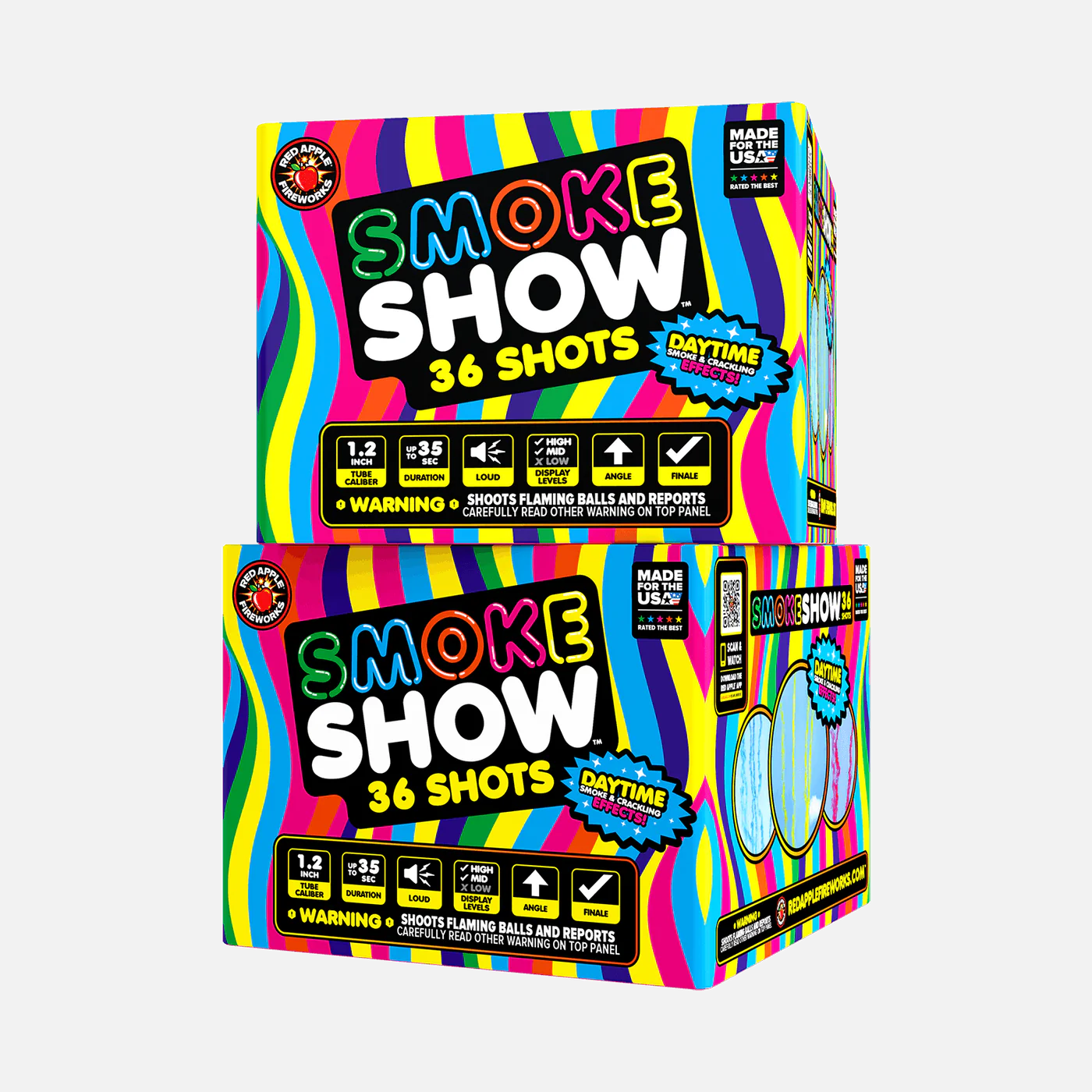 Smoke Show 36-Shot Daytime XL Aerial Cake
