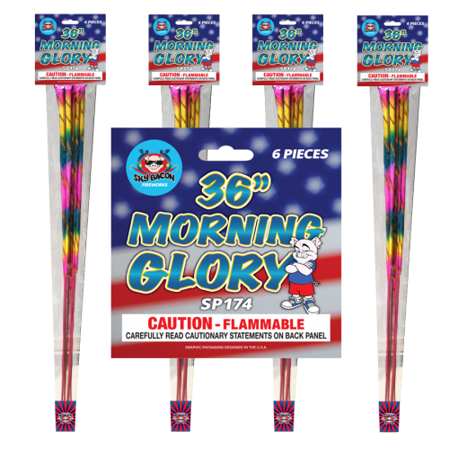 36 in. Morning Glory (6-Count)