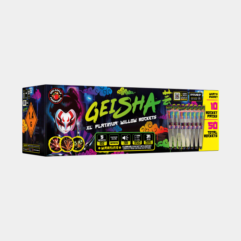 Geisha XL Platinum Willow Rockets