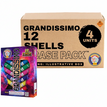 Grandissimo 12-Shot Canister Shells | Case Pack™ 4/1