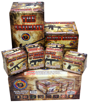 Surtido de fuegos artificiales Hurt Locker Case