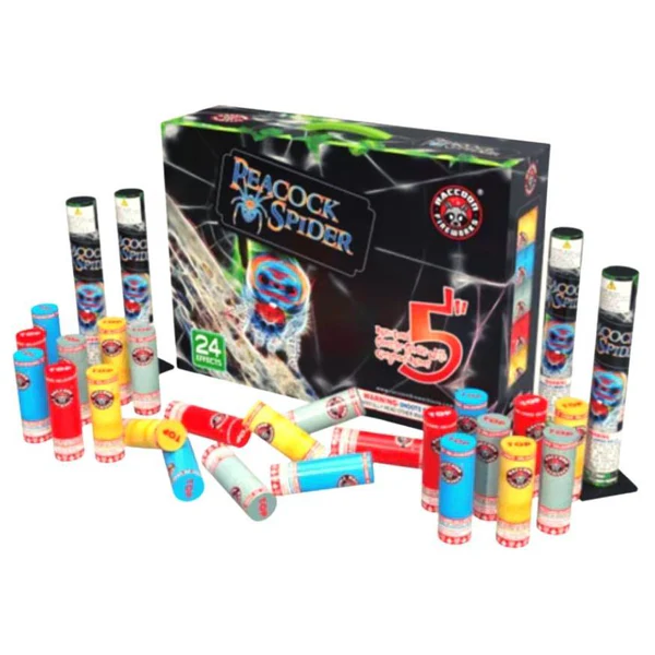 Peacock Spider 24-Shot Canister Shells
