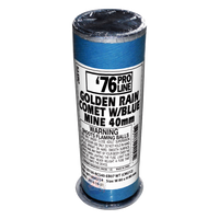 40mm Golden Rain Comet w/ Blue Mine Single Shot Pro-Line
