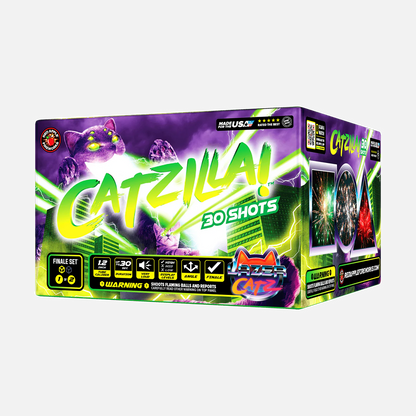 Cattack!™ 60 Shots XL® Aerial Finale Set®