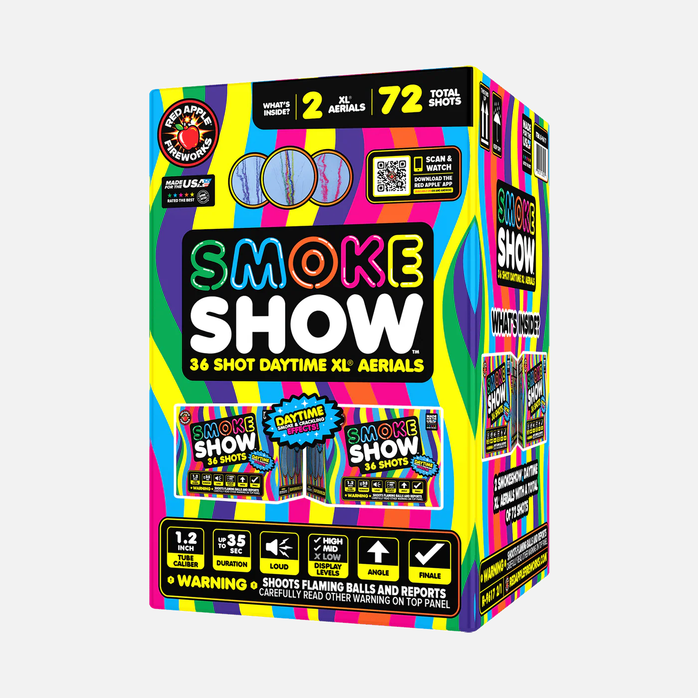 Smoke Show 36-Shot Daytime XL Aerial Cake
