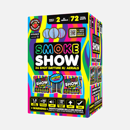 Smoke Show 36-Shot Daytime XL Aerial Cake