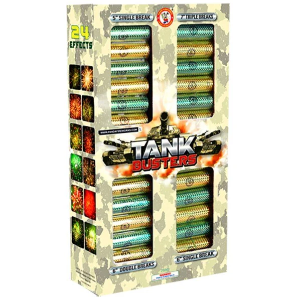 Tank Buster 24-Shot 5/6/7 in. Canister Shells