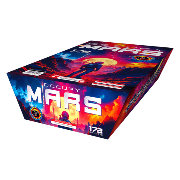 Occupy Mars 172-Shot XL Aerial Cake