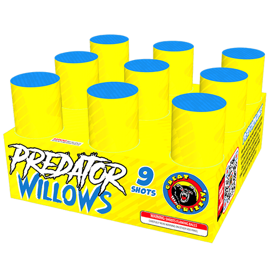 Predator Willow 9-Shot XXL Aerial Cake