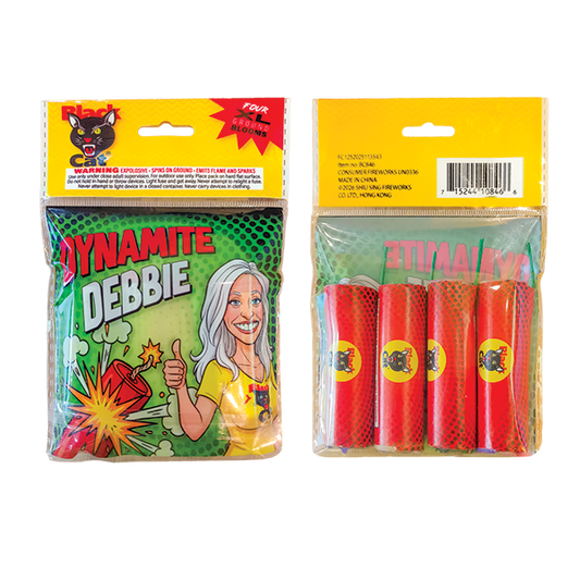 Dynamite Debbie Ground Novelty (4-Pack)