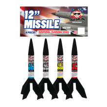 Sky Bacon Missile 12 in. (4-Pack)