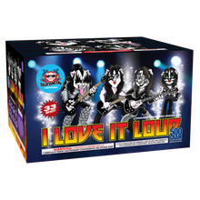 I Love It Loud 33-Shot XL Aerial Cake