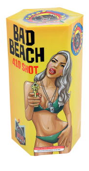 Tarta aérea grande de 410 tiros Bad Beach