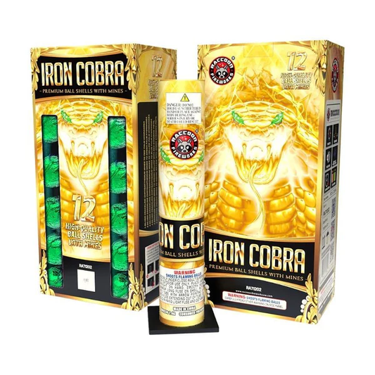Carcasas de bola Iron Cobra de 12 disparos