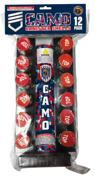 Camo Canister 12-Shot Canister Shells