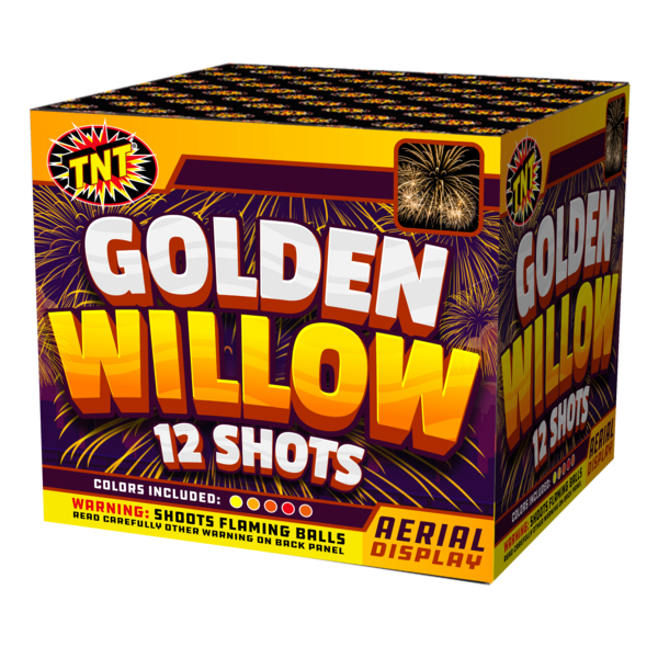 Golden Willow 12-Shot XL Aerial Cake