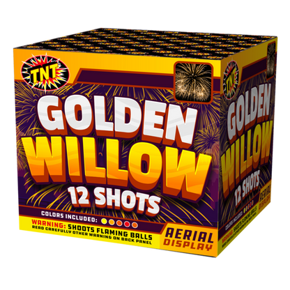 Golden Willow 12-Shot XL Aerial Cake