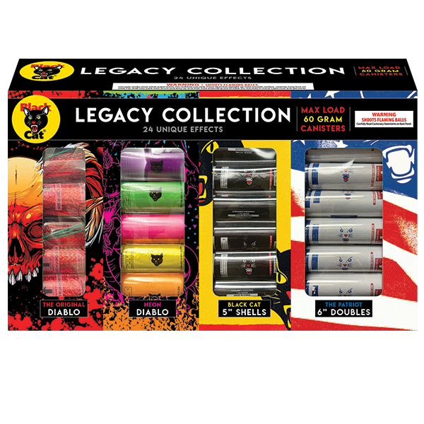 Legacy Collection — Morteros de 4, 5 y 6 pulgadas y 24 disparos
